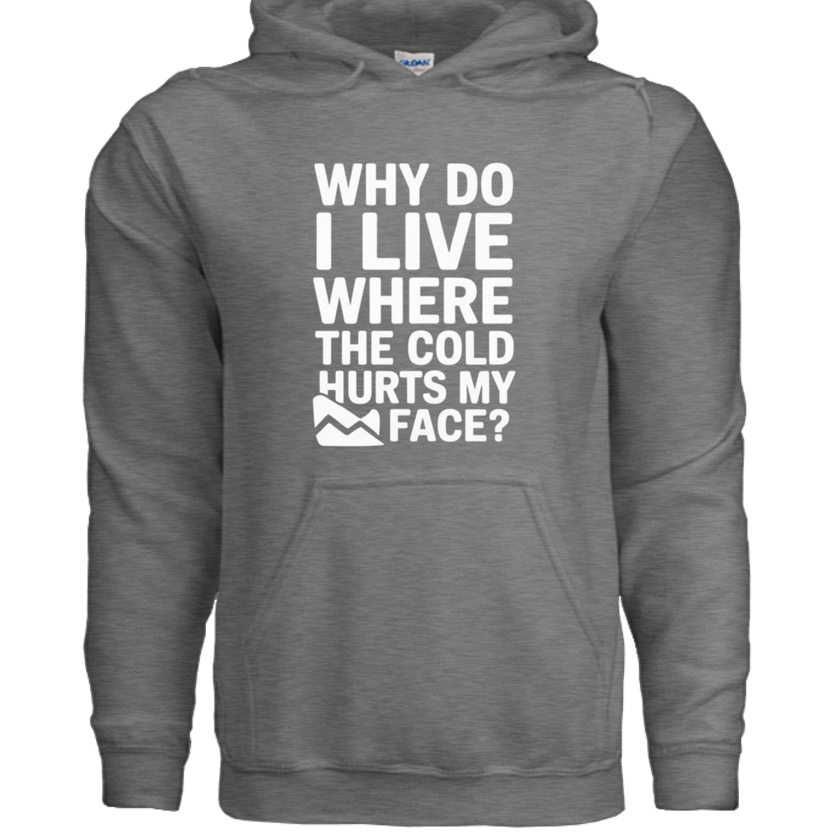 GRAPHITE HEATHER - FRONT